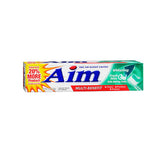 Aim Whitening Anticavity Fluoride Toothpaste Gel Fresh Mint 5.5 Oz By Aim