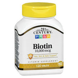21st Century Biotin 120 Tabs By 21st Century