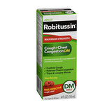 Robitussin 성인 기침+가슴 울혈 Dm 액체 4온스