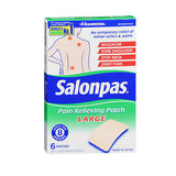 Salonpas Pain Relieving Patches Large 6 Each By Salonpas