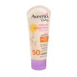 Aveeno Baby Natural Protection Lotion Sunscreen SPF 50 3 Oz By Aveeno