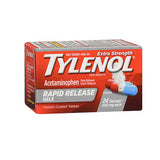 Tylenol Extra Strength Rapid Release Gelcaps 24 Caps By Tylenol