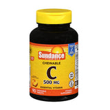 Sundance Vitamin C Chewable Tablets Natural Orange Flavor 90 Tabs By Sundance