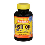 Sundance Vitamins Fish Oil Softgels Natural Lemon Flavor 60 Tabs By Sundance
