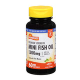 Sundance Vitamins Fish Oil Mini Softgels Natural Lemon Flavor 60 Tabs By Sundance