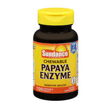 Sundance Chewable Papaya Enzyme Tablets 100 Tabs By Sundance