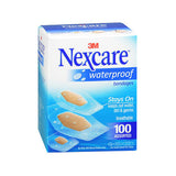 Nexcare Waterproof Bandages Assorted Size 100 Each By Nexcare