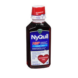 Nyquil Hbp 감기 및 독감 액체 체리 맛 12온스 바이 NyQuil