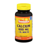 Sundance Calcium + Vitamin D3 Coated Caplets 60 Tabs By Sundance