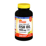Sundance Vitamins Fish Oil - Omega-3 Softgels Natural Lemon Flavor 200 Caps By Sundance