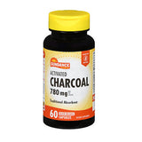 Sundance Vitamins Activated Charcoal Quick Release Capsules 60 Caps By Sundance