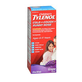 Tylenol Children's Cold + Cough + Runny Nose Oral Suspension Grape 4 Oz By Tylenol