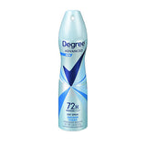 Degree Motion Sense Dry Spray Anti-Perspirant Shower Clean 3.8 Oz By Axe