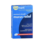 Sunmark Mucus Relief Extended-Release Tablets Maximum Strength Count of 1 By Sunmark