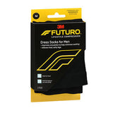 Futuro Lifestyle Compression Dress Socks for Men Moderate 1 Each By Futuro