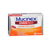 Mucinex Sinus-Max Pressure - Pain & Cough Caplets 20 Caps By Mucinex