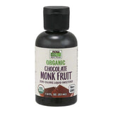 Organic Chocolate Liquid Monk Fruit 1.8 Oz By Now Foods