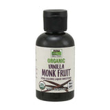 Organic Vanilla Liquid Monk Fruit 1.8 Oz By Now Foods