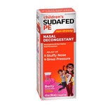 Sudafed PE Children's Nasal Decongestant Liquid Berry 4 Oz By Sudafed Pe