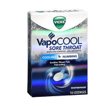 Vicks VapoCool Sore Throat Lozenges Winterfrost 16 Each By Vicks