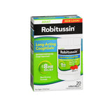 Robitussin Lingering Cold Long-Acting Coughgels 각각 20개