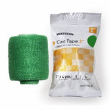 Cast Tape McKesson 2 Inch X 12 Foot Fiberglass Green Count of 10 By McKesson