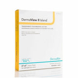 Transparent Film Dressing with Pad DermaView II Island Rectangle 3-1/2 X 10 Inch Frame Style Deliver Count of 25 By DermaRite