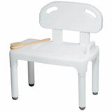 Bath Transfer Bench Carex  17-1/2 to 22-1/2 Inch Height Range 400 lbs. Weight Capacity Without Arms Count of 1 By Carex