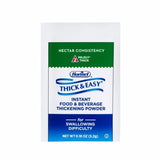 Food and Beverage Thickener Thick & Easy  16 oz. Container Individual Packet Unflavored Powder Necta Count of 100 By Hormel