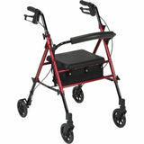 4 Wheel Rollator Blue 1 Each by Drive Medical