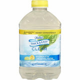Thickened Water Thick & Easy  Hydrolyte  46 oz. Container Bottle Lemon Flavor Ready to Use Honey Con Case of 6 by Hormel