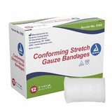 Conforming Bandage 2 Inch X 4-1/10 NonSterile Count of 96 By Dynarex