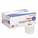 Medical Tape Dynarex  Porous Paper 2 Inch X 10 Yard White NonSterile Count of 6 By Dynarex