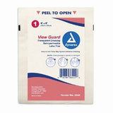 Transparent Film Dressing View Guard Rectangle 6 X 8 Inch 2 Tab Delivery Without Label Sterile 10 Count by Dynarex
