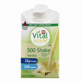 Oral Supplement Vital Cuisine  500 Shake Vanilla Flavor 8.45 oz. Container Carton Ready to Use Case of 27 by Hormel
