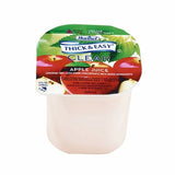 Thickened Beverage Thick & Easy  4 oz. Container Portion Cup Apple Juice Flavor Ready to Use Nectar  Case of 24 by Hormel