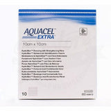 Hydrofiber Dressing Aquacel  Extra Hydrofiber (Sodium Carboxymethylcellulose) 4 X 5 Inch Count of 10 By Convatec