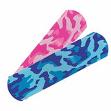 Adhesive Strip McKesson Kids 3/4 X 3 Inch Plastic Rectangle Kid Design (Blue / Pink Camo) Sterile Count of 100 By McKesson