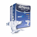Unisex Adult Incontinence Brief Attend Bariatric 2X-Large 12 Count (Case of 4) by Attends