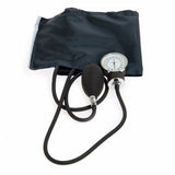 Aneroid Sphygmomanometer with Cuff Adult Large Cuff, Navy Blue, 1 Each by McKesson