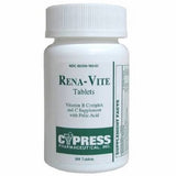 Multivitamin Supplement Rena-Vite Folic Acid / Vitamin B 0.8 mg Strength Tablet 100 per Bottle Count of 1 By Cypress Pharmaceutical