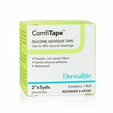 Medical Tape ComfiTape Waterproof Silicone 2 Inch X 5 Yards Tan NonSterile Count of 1 By DermaRite