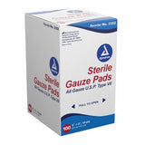 Gauze Sponge Count of 100 By Dynarex