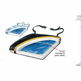Seat Cushion Thin-Line 16 W X 16 D X 1-1/2 H Inch Gel 1 Each by Skil-Care