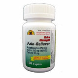 Pain Relief McKesson Brand 250 mg - 250 mg - 65 mg Strength Acetaminophen / Aspirin / Caffeine Caple Count of 100 By Sunmark