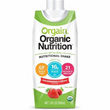 Oral Supplement Orgain  Organic Nutritional Shake Strawberries and Cream Flavor 11 oz. Container Car Count of 1 By Orgain