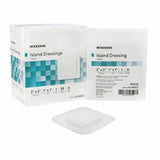 Adhesive Dressing McKesson 2 X 2 Inch Polypropylene / Rayon Square White Sterile Count of 1 by McKesson