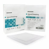 Adhesive Dressing McKesson 6 X 6 Inch Polypropylene / Rayon Square White Sterile Count of 25 By McKesson