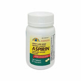 Pain Relief McKesson Brand 81 mg Strength Aspirin Tablet 120 per Bottle Count of 12 By Sunmark