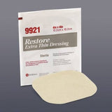 Hydrocolloid Dressing Restore Extra Thin 4 X 4 Inch Square Sterile Count of 5 By Hollister